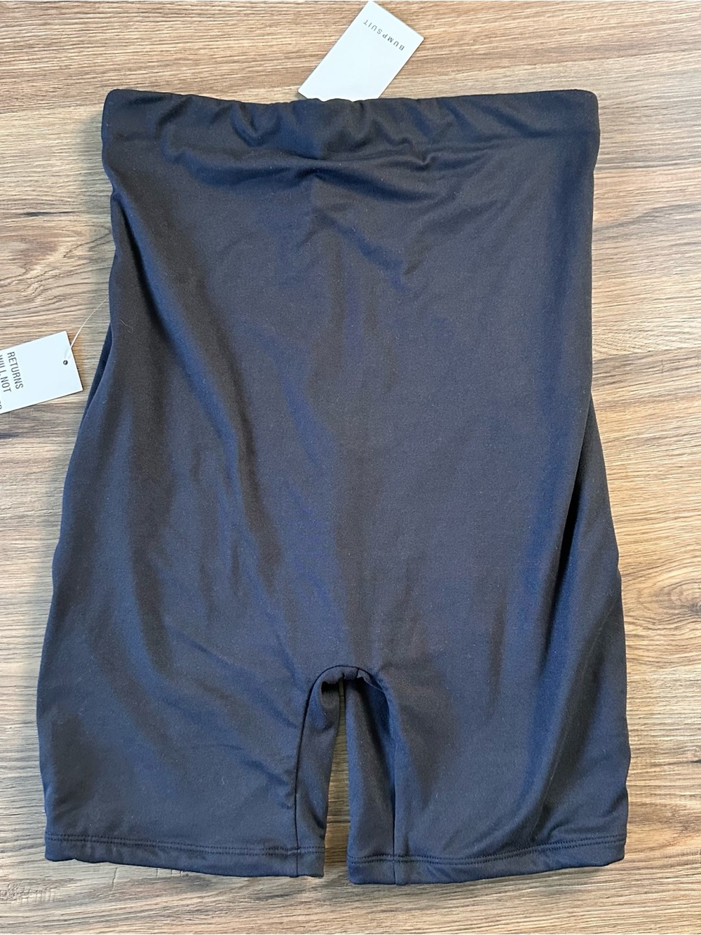 Bumpsuit The Biker Short Maternity Size Medium Black NEW